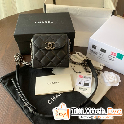 Túi Xách Chanel 2020 Mini Quai Xích Siêu cấp Màu Đen